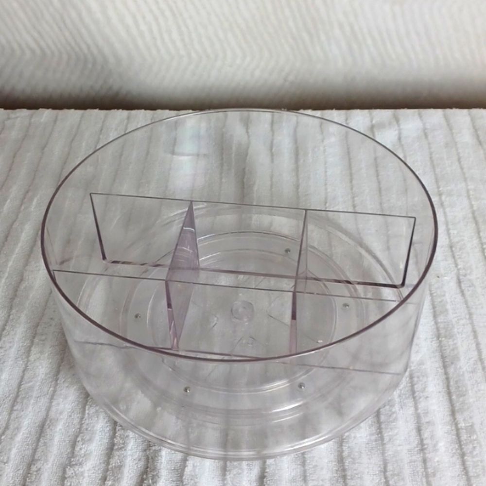 BETTER HOMES Plastic Turntable Organizer New 10.5 W/4.5‎ Deep